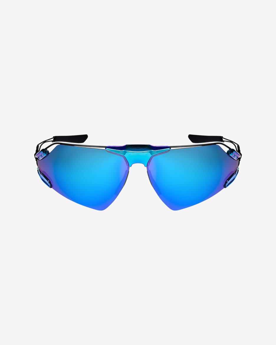 Nike Zeus Edge Mirrored Sunglasses - Blue