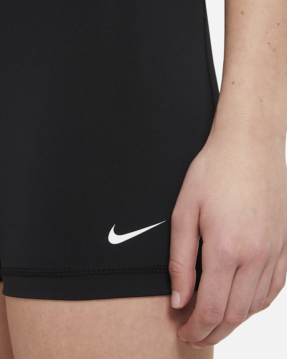 Dámské 13 cm kraťasy Nike Pro 365 - Černá/Bílá