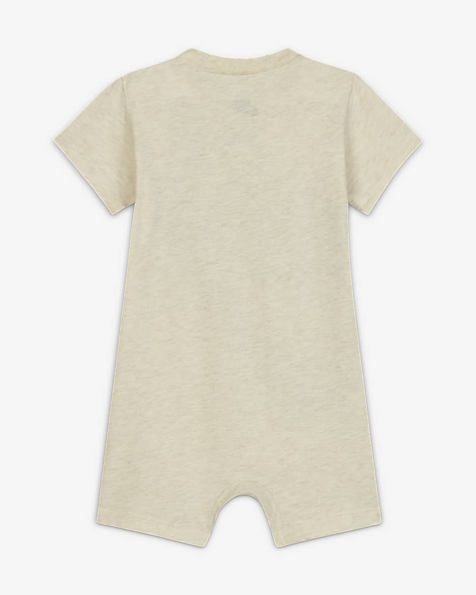 Nike Baby (12-24M) Futura Romper - Brown Heather