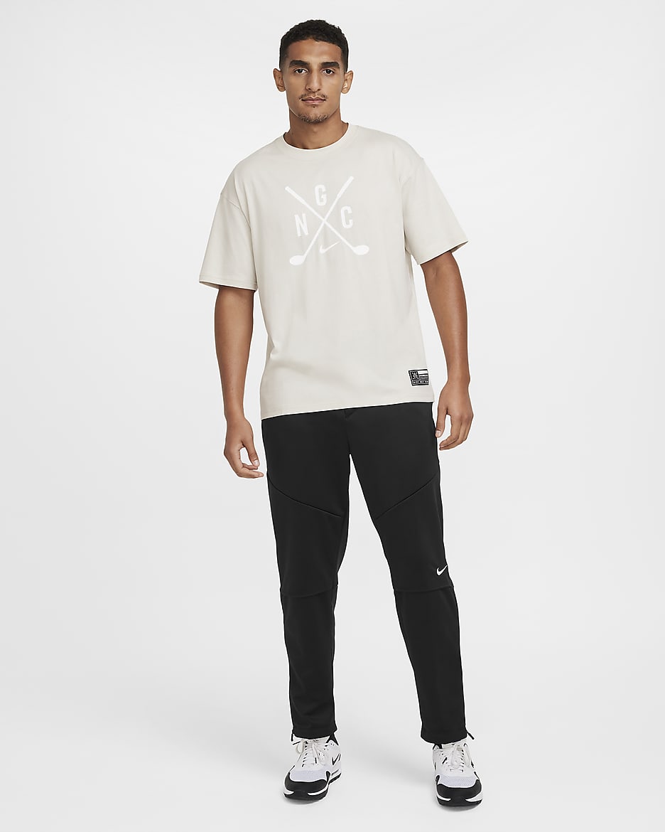 Nike Max90 Men's Golf T-Shirt - Light Bone