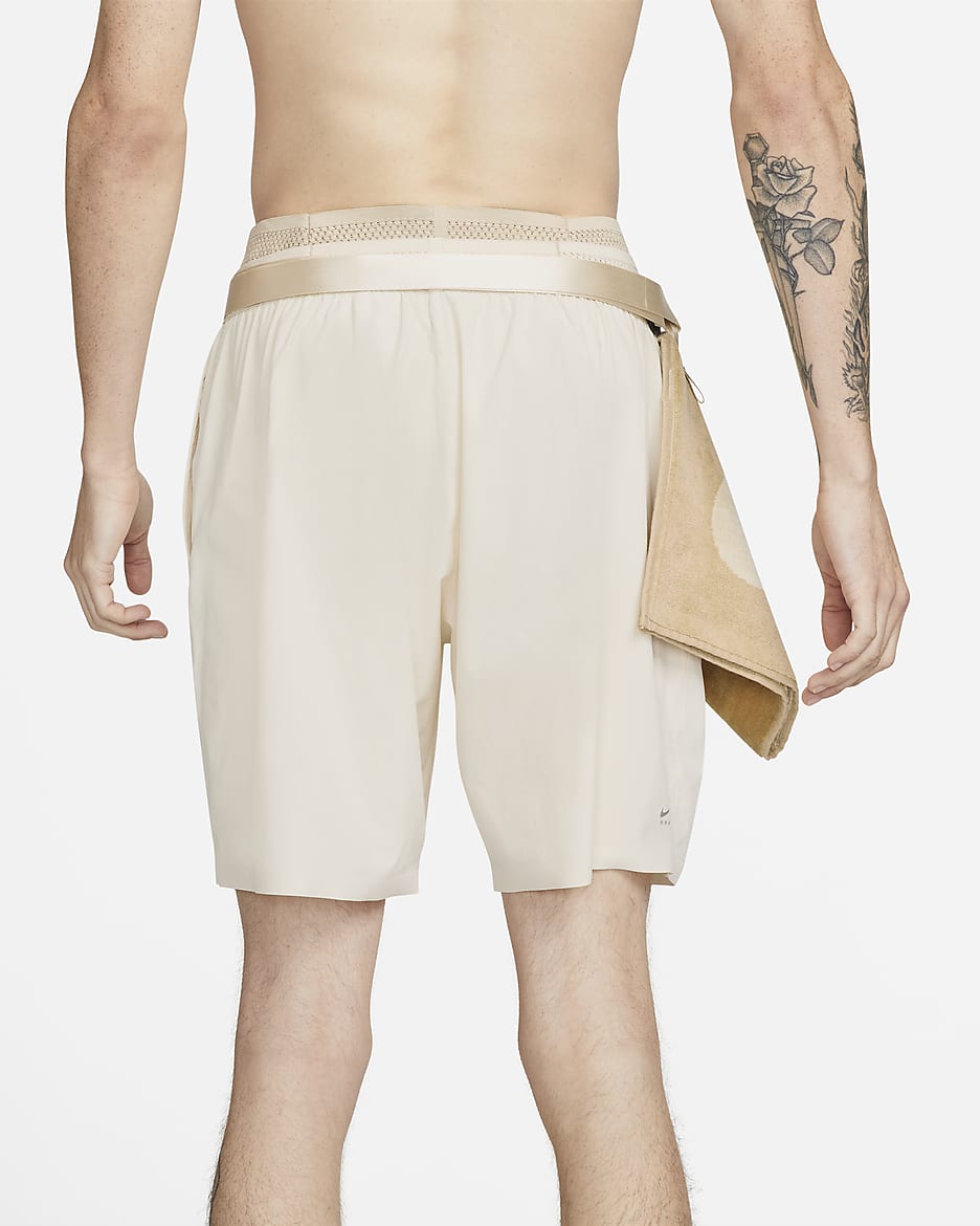 Nike Dri-FIT x MMW Men's 3-in-1 Shorts - Flat Opal/Desert Ore