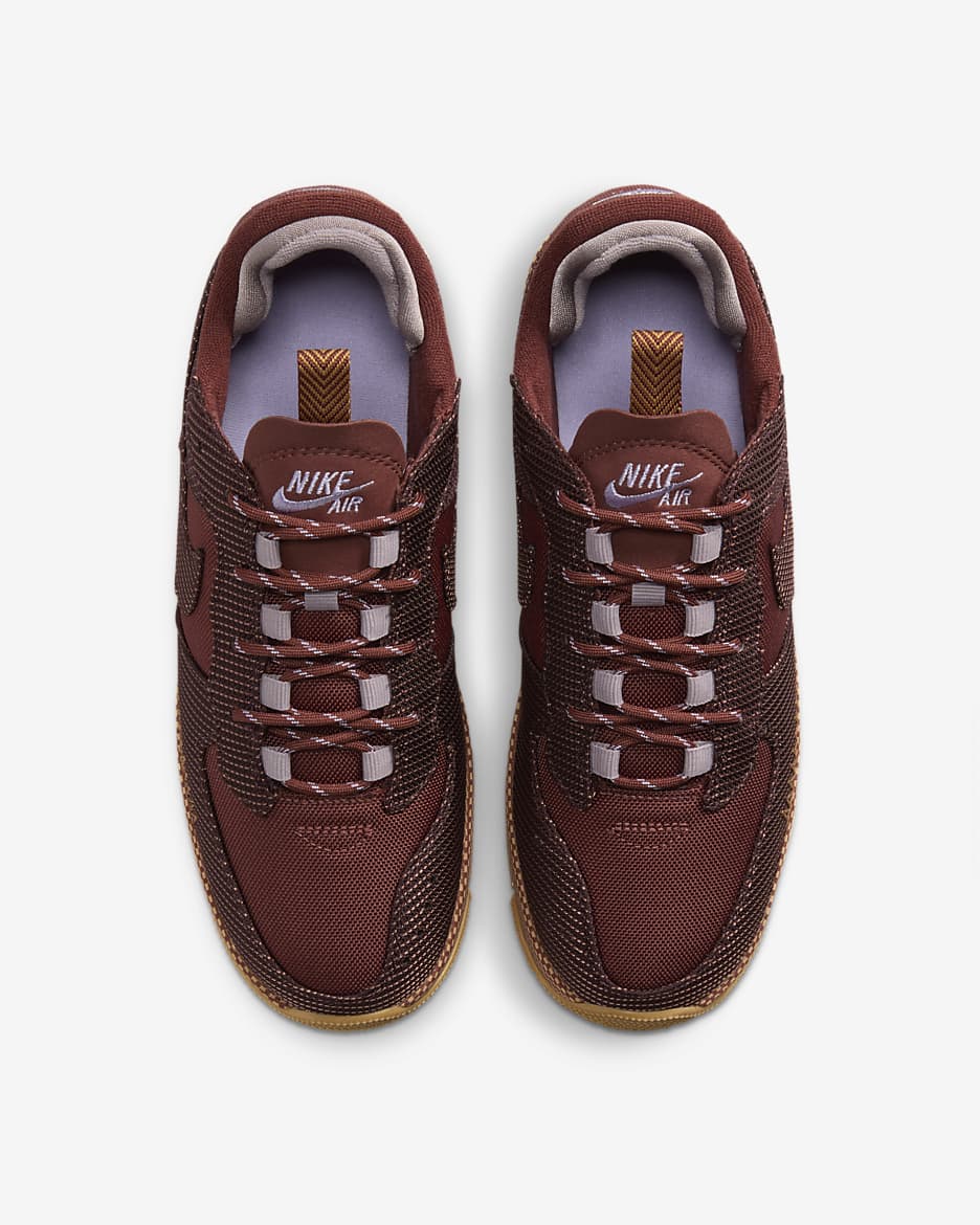 Nike Air Force 1 Wild Women's Shoes - Dark Pony/Light Violet Ore/Flax/Dark Pony