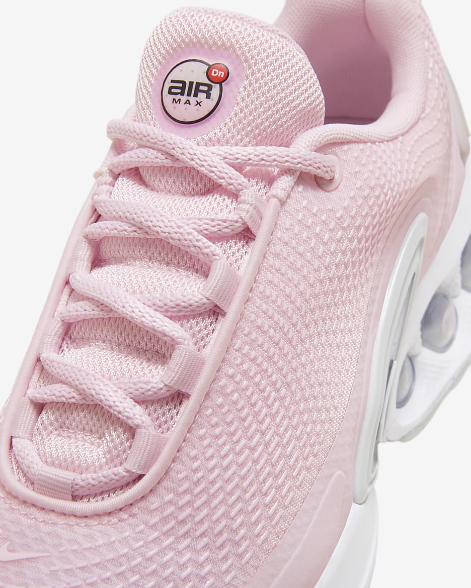 Chaussure Nike Air Max Dn SE pour femme - Pink Foam/Metallic Silver/Blanc/Blanc