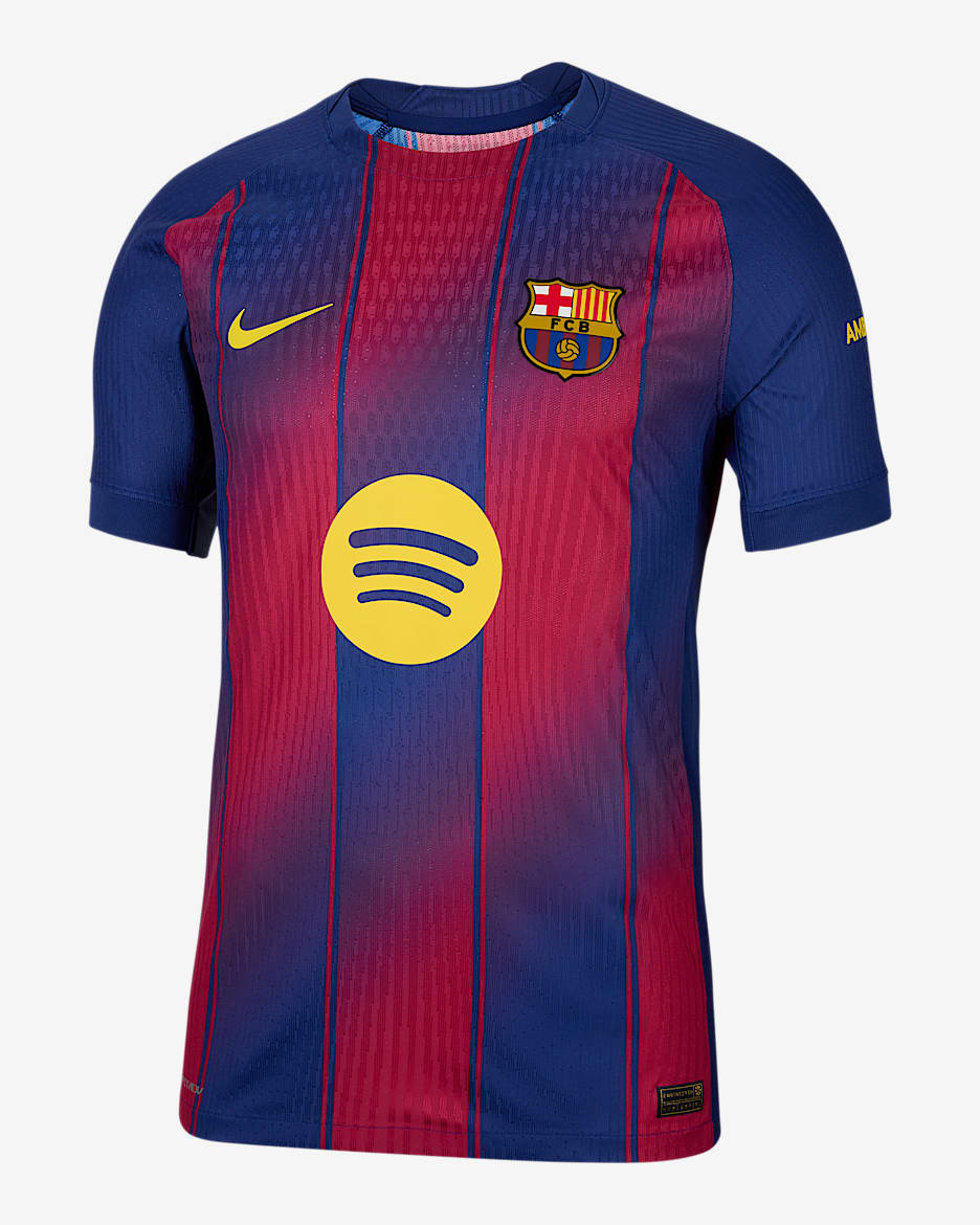 FC Barcelona 2025/26 Match Home Nike Dri-FIT ADV Authentic-fodboldtrøje til mænd - Deep Royal Blue/Deep Royal Blue/Noble Red/Midwest Gold