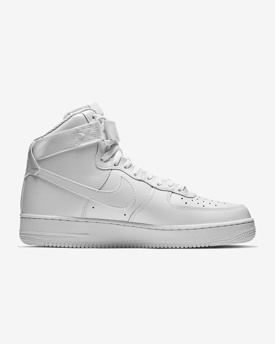Nike Air Force 1 High '07 Men's Shoes - White/White