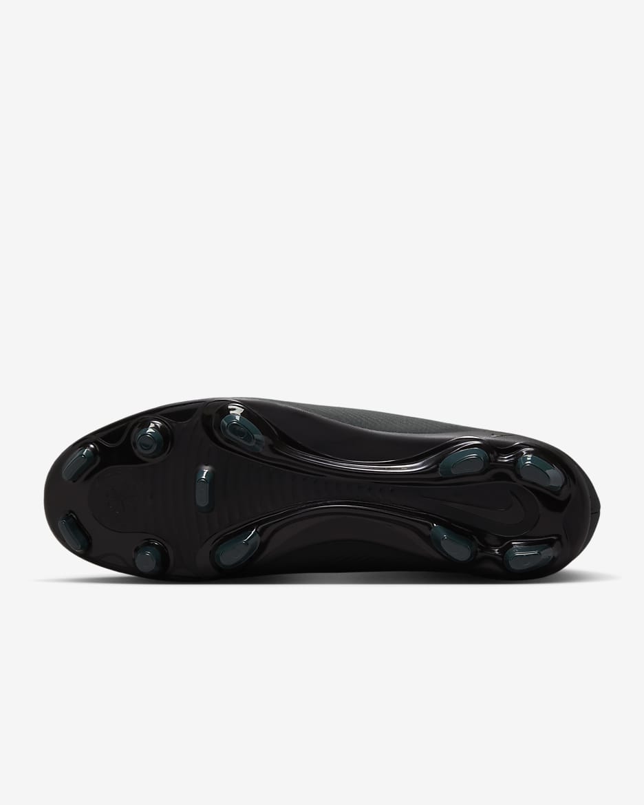 Chuteiras de futebol de perfil baixo MG Nike Mercurial Vapor 16 Club - Preto/Deep Jungle/Preto