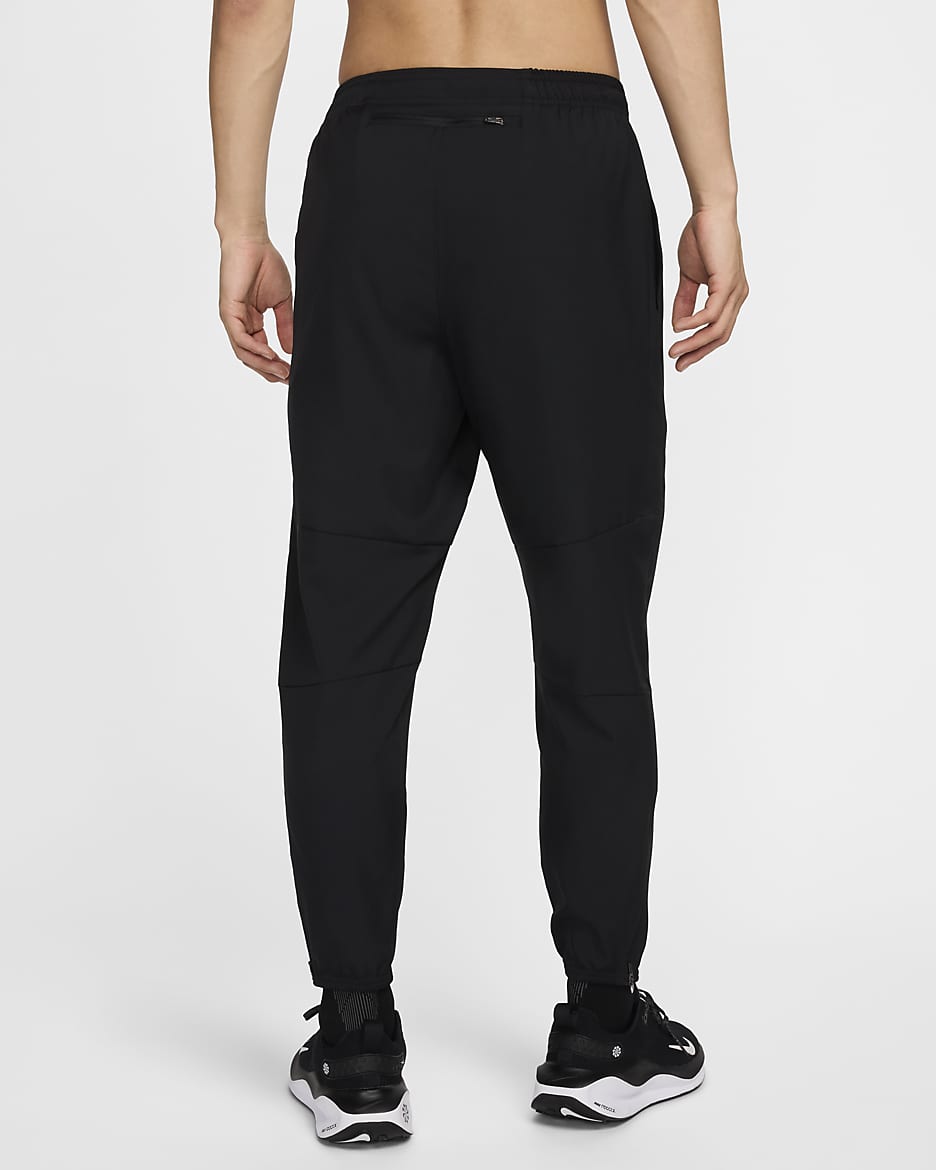 Nike Challenger Men's Dri-FIT Woven Running Trousers - Black/White