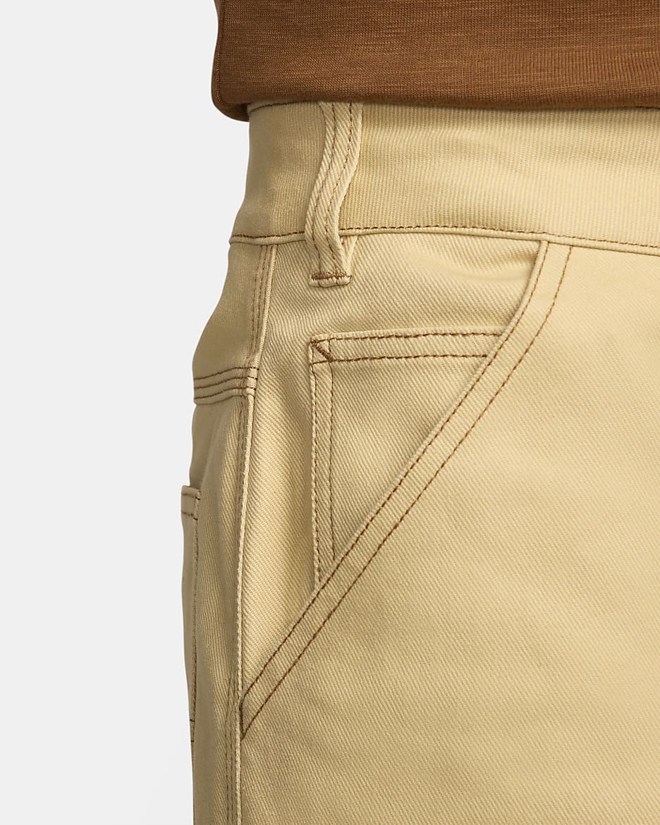 Nike Life Men's Carpenter Trousers - Sesame/Sesame