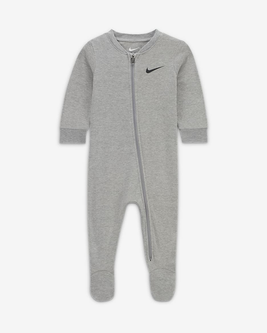 Nike Essentials Footed Coverall Baby Coverall - Dark Grey Heather