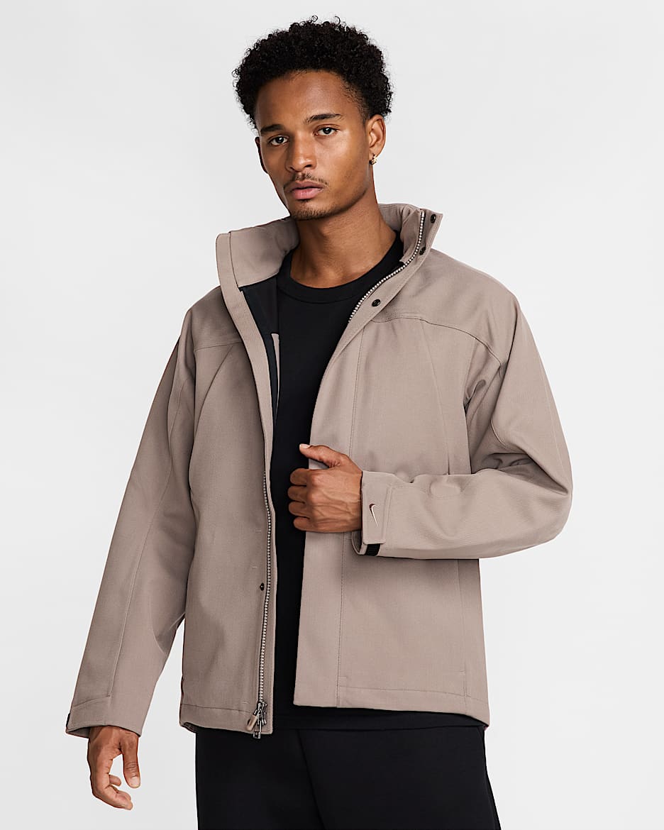 Nike Wool Classics Water-Repellent Jacket - Moon Fossil