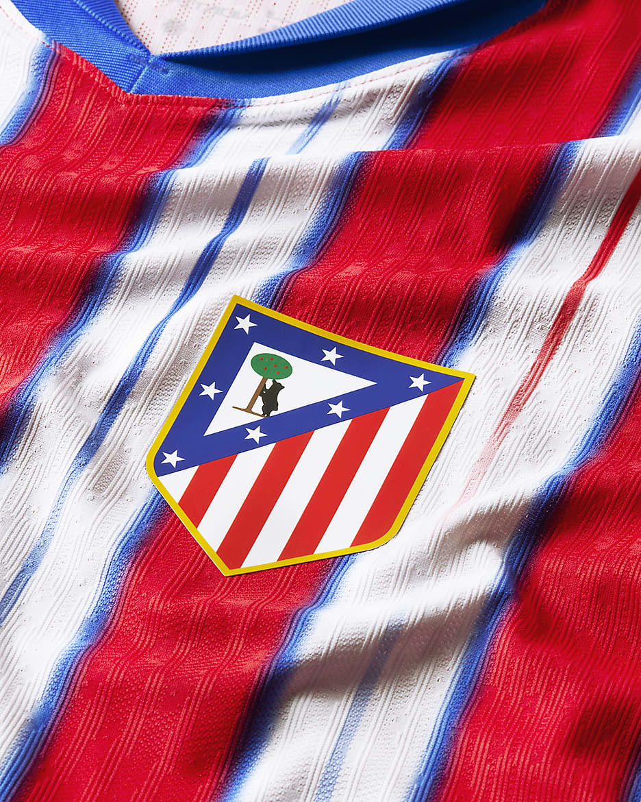 Atlético Madrid 2024/25 Match (hjemmedrakt) Nike Dri-FIT ADV Authentic fotballdrakt til herre - Hyper Royal/Light Crimson/Hvit