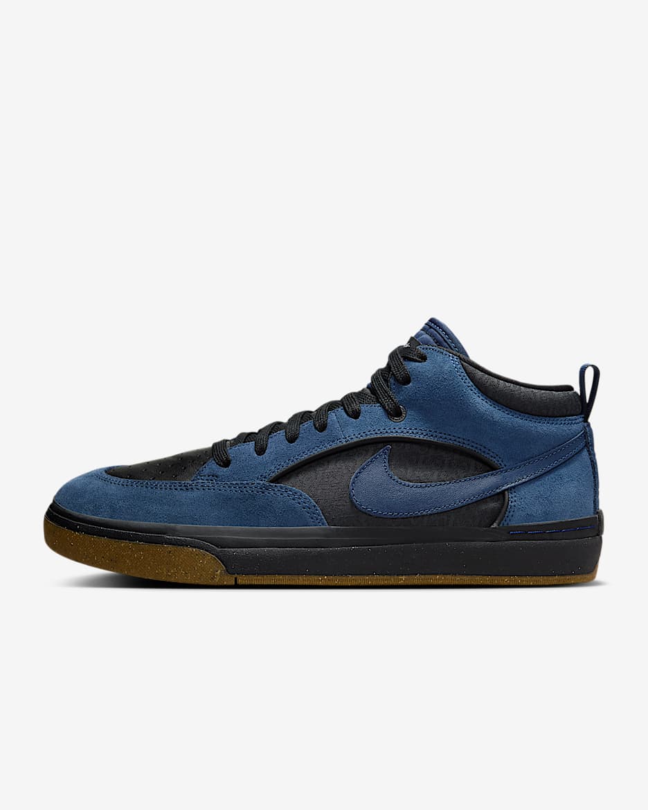 Tenis de skateboarding Nike SB React Leo - Azul marino/Negro/Antracita/Azul marino