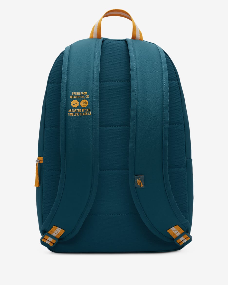 Nike Heritage Backpack (25L) - Geode Teal/Sundial/Sundial