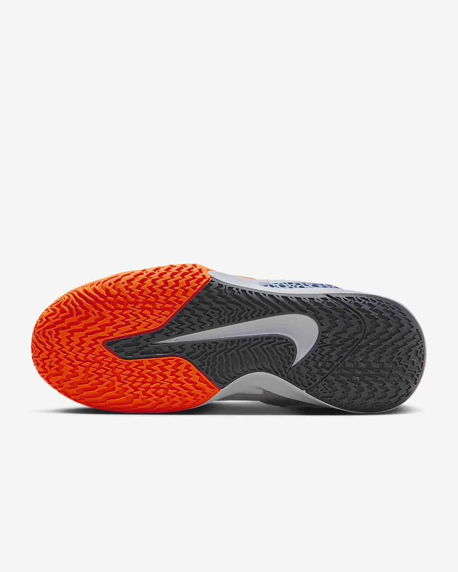 รองเท้าบาสเก็ตบอลผู้ชาย Nike Precision 7 EasyOn Electric - Football Grey/หลายสี/หลายสี/หลายสี