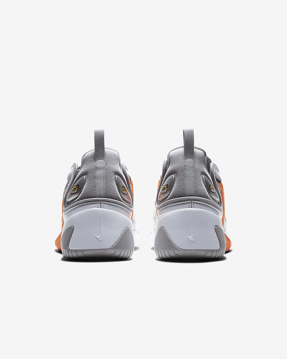 Buty męskie Nike Zoom 2K - Biel/Total Orange/Light Smoke Grey