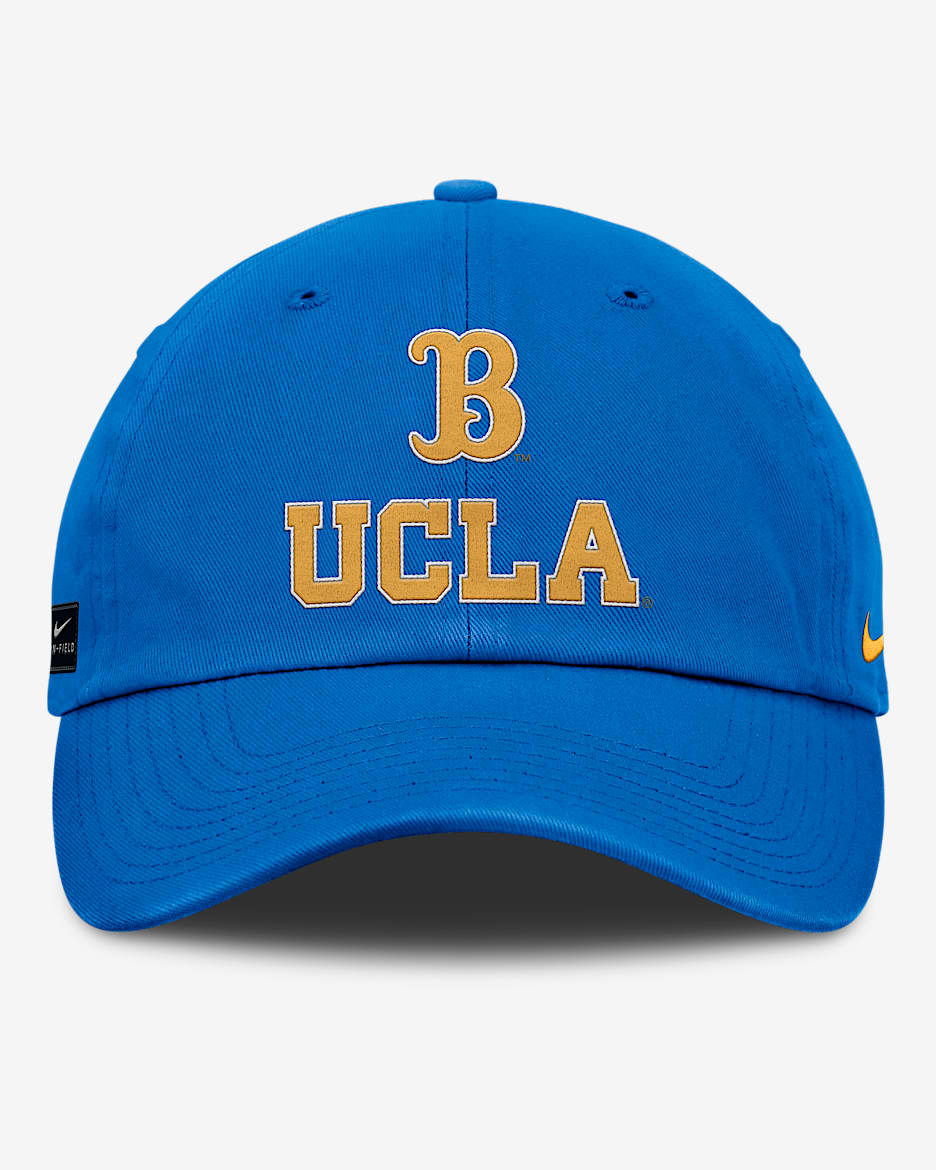 UCLA Sideline Club Gameday Men's Nike College Adjustable Hat - Royal