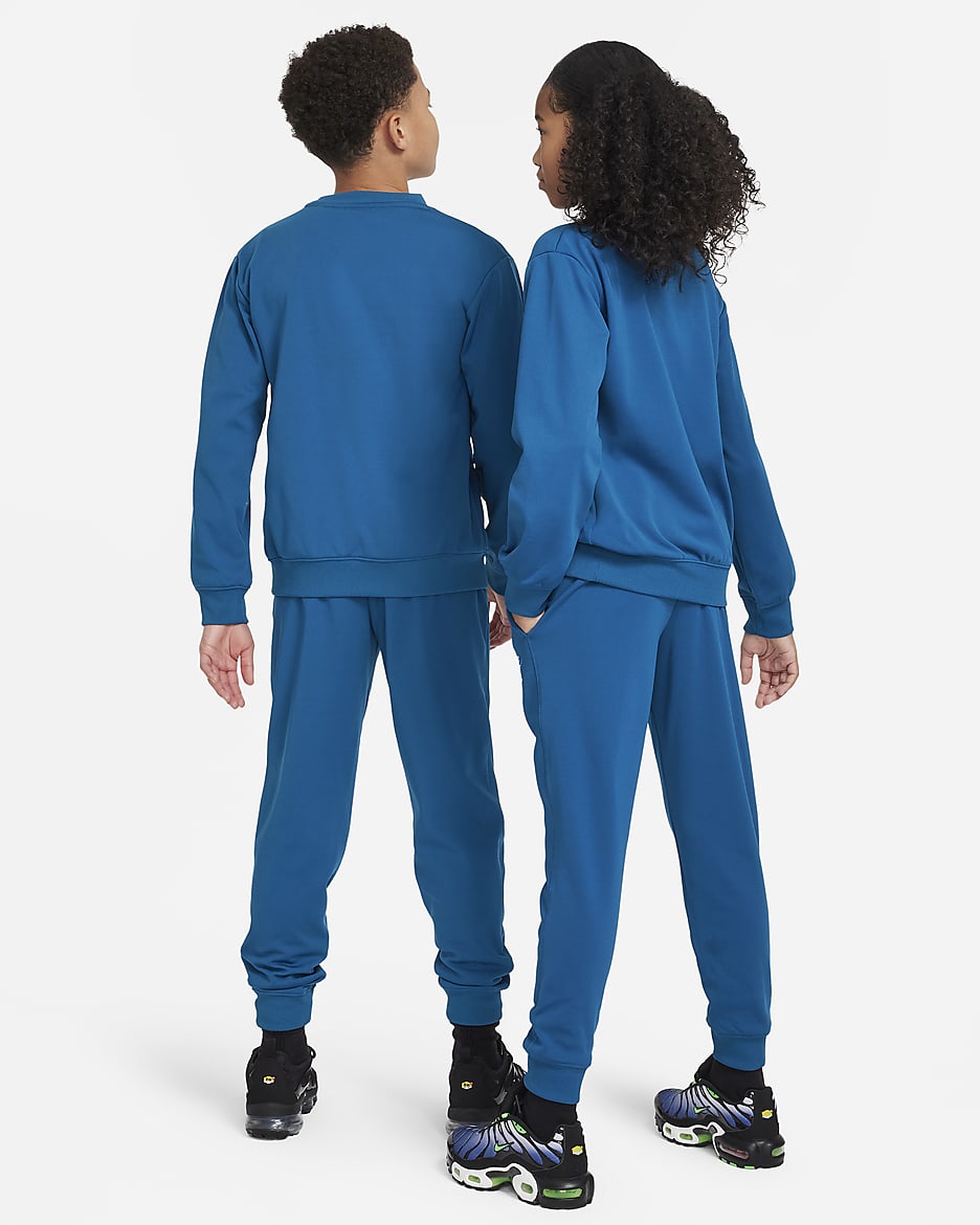 Nike Sportswear Big Kids' Tracksuit - Court Blue/White/White