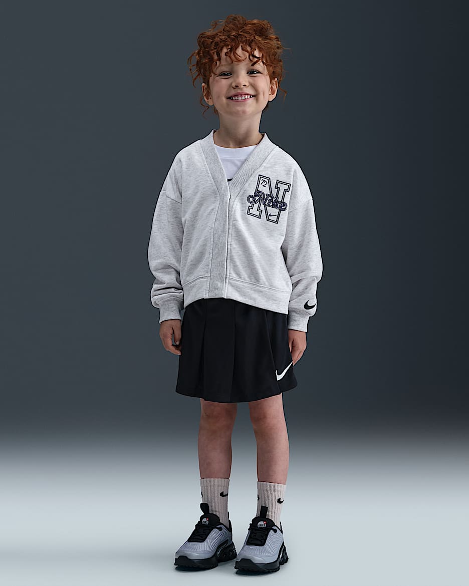 Nike Varsity Prep Little Kids' 2-Piece Skort Set - Black