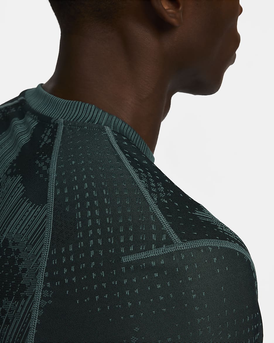 Nike A.P.S. Dri-FIT ADV multifunctionele top met korte mouwen voor heren - Bicoastal/Zwart/Zwart