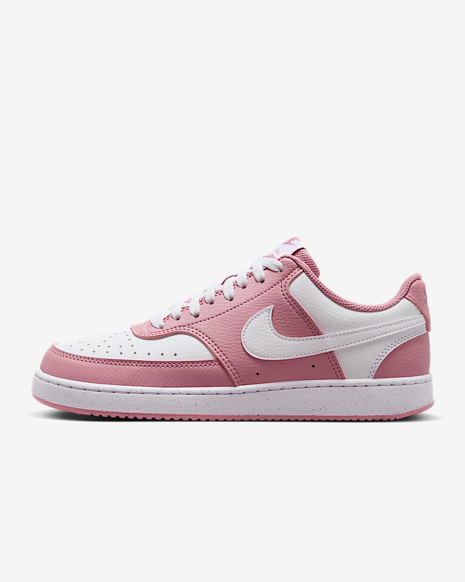 Buty damskie Nike Court Vision Low Next Nature - Elemental Pink/Biel