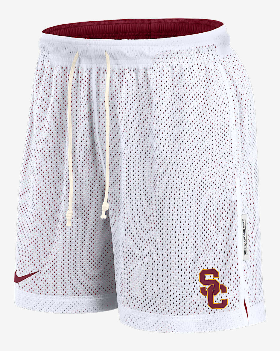 USC Trojans Primetime Reversible Men's Nike Dri-FIT College Shorts - White
