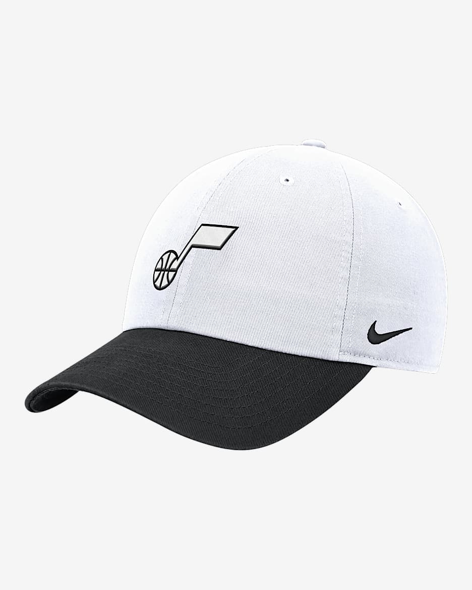 Utah Jazz 2024/25 Club City Edition Nike NBA Cap - White