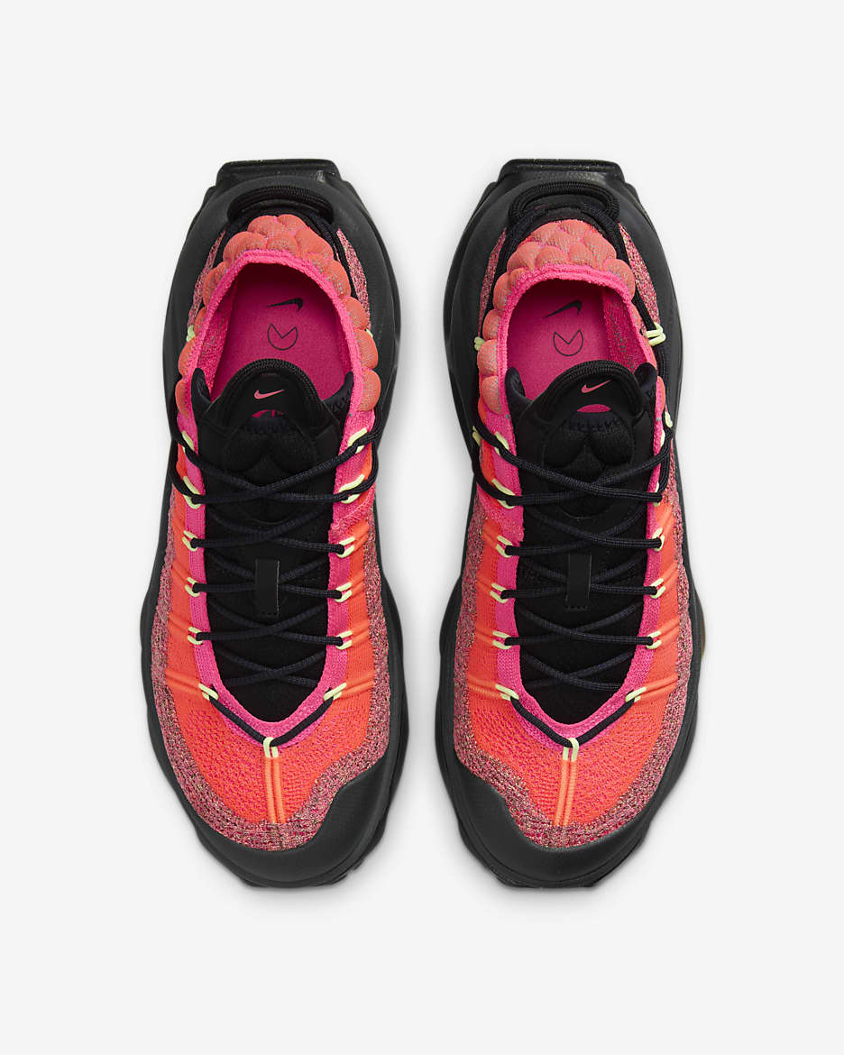 Nike Air Max Flyknit Venture Women's Shoes - Hyper Pink/Black/Dark Smoke Grey/Hot Punch