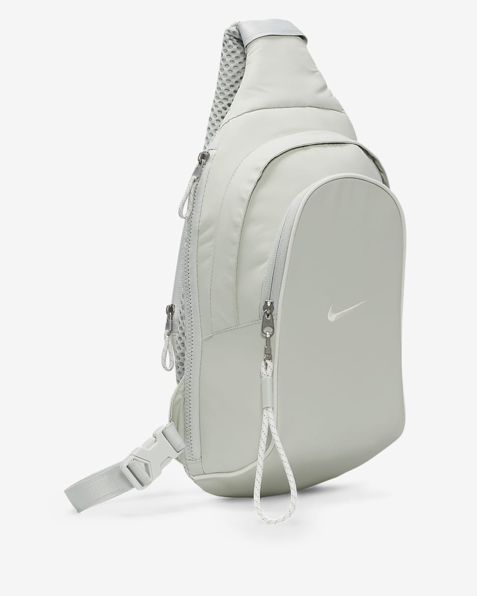 Nike Sportswear Essentials Sling Bag (8L) - Light Silver/Light Silver/Sail