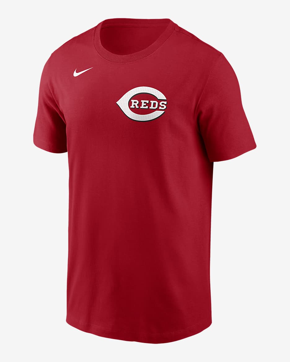 Cincinnati Reds Fuse Wordmark Men's Nike MLB T-Shirt - Red