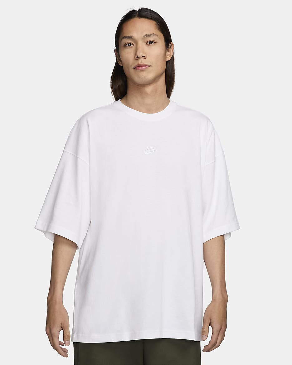 Nike Sportswear Men's Oversized T-Shirt - White