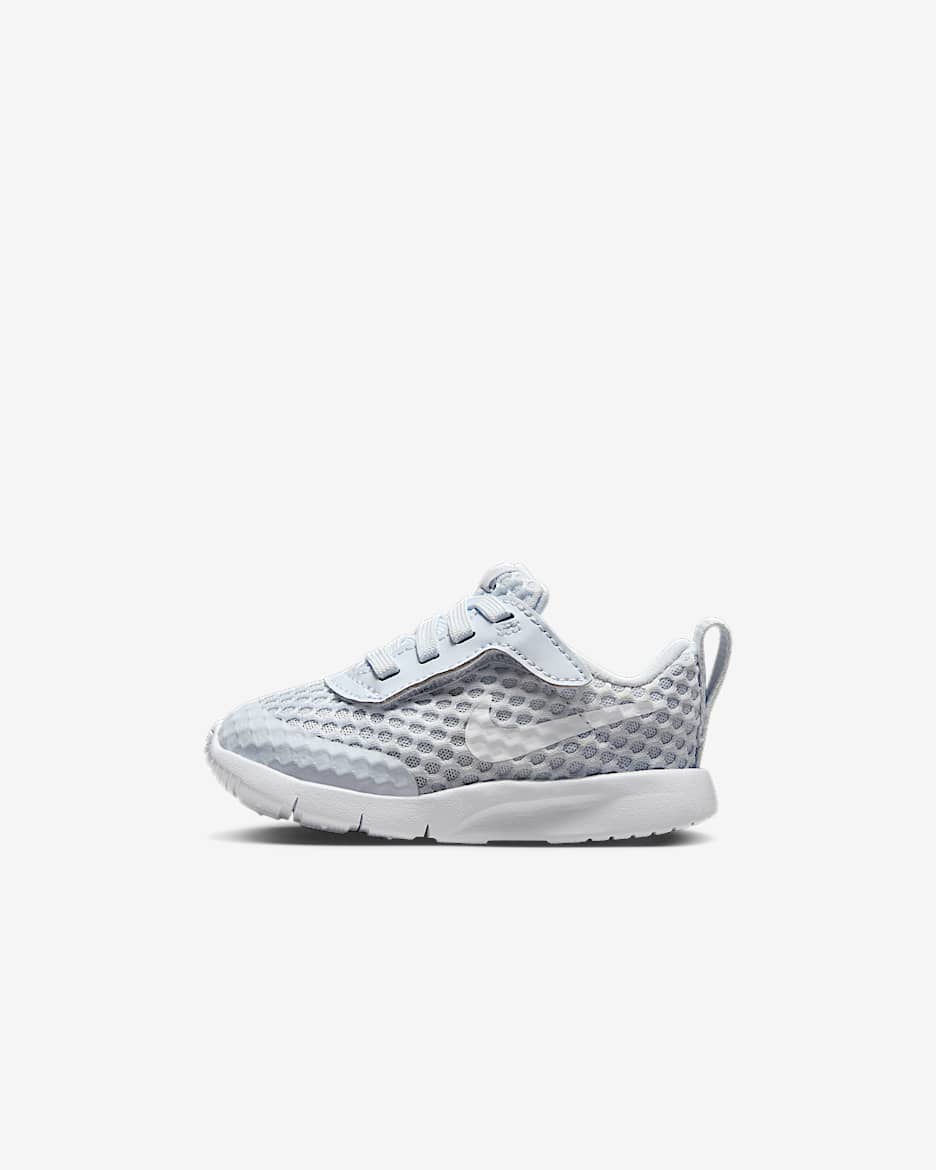 Tenis para bebé e infantil Nike Tanjun EasyOn - Gris fútbol/Blanco/Blanco/Blanco