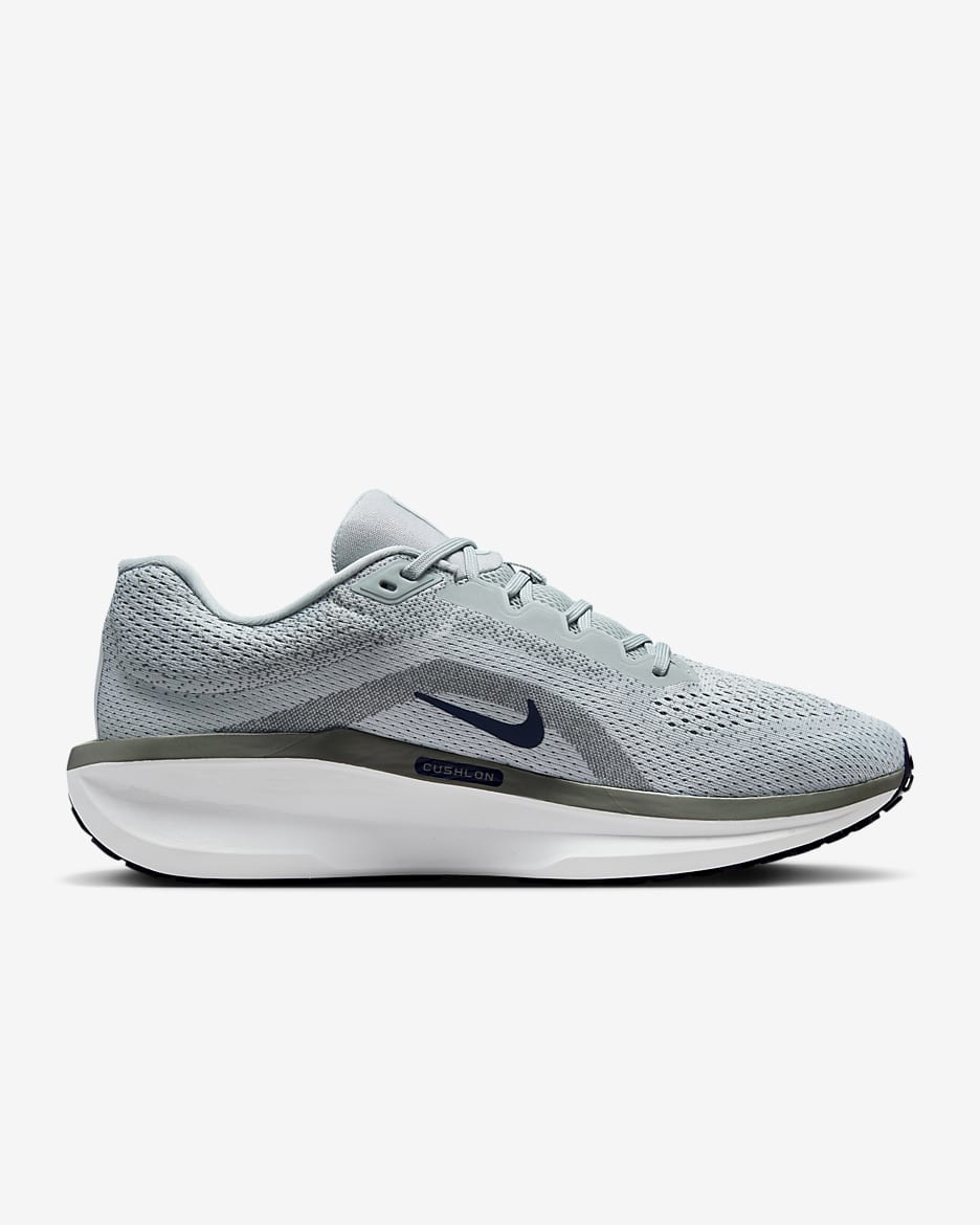 รองเท้าวิ่งโร้ดรันนิ่งผู้ชาย Nike Winflo 11 - Light Pumice/Iron Grey/Light Silver/Obsidian