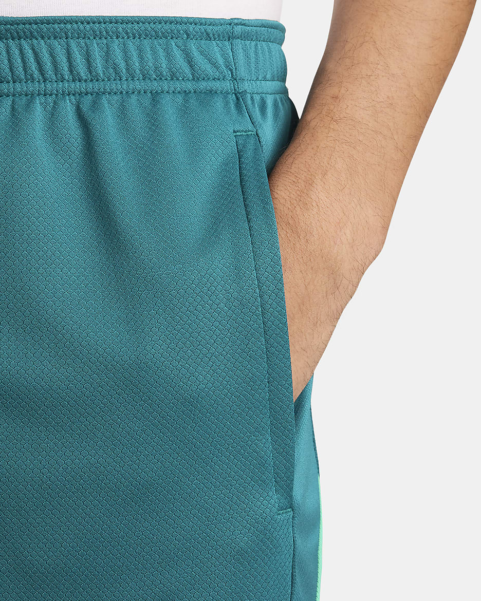 Portugal Strike Men's Nike Dri-FIT Football Knit Shorts - Geode Teal/Kinetic Green/Sail