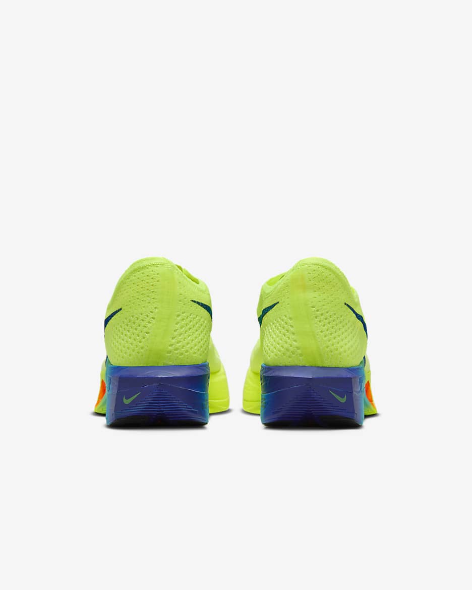 Nike Vaporfly 3 férfi országúti versenycipő - Volt/Scream Green/Barely Volt/Fekete