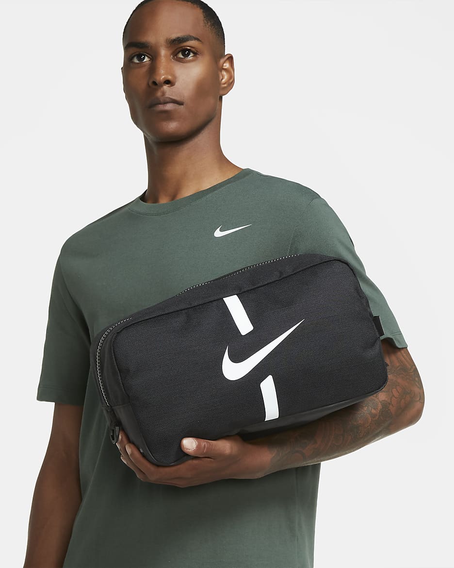 Nike Academy Fußballschuhtasche - Schwarz/Schwarz/Weiß