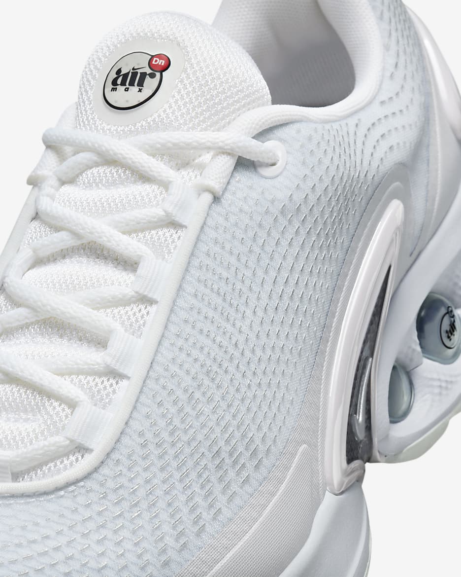 Nike Air Max Dn schoenen - Wit/Pure Platinum/Summit White/Metallic Silver