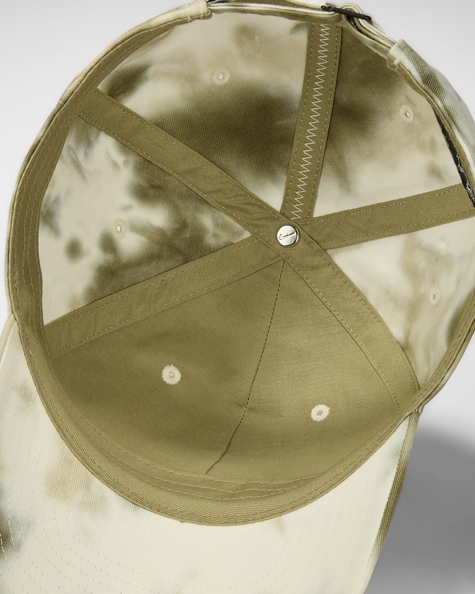 Nike Club Unstrukturierte Cap - Cargo Khaki/Sail/Neutral Olive/Schwarz