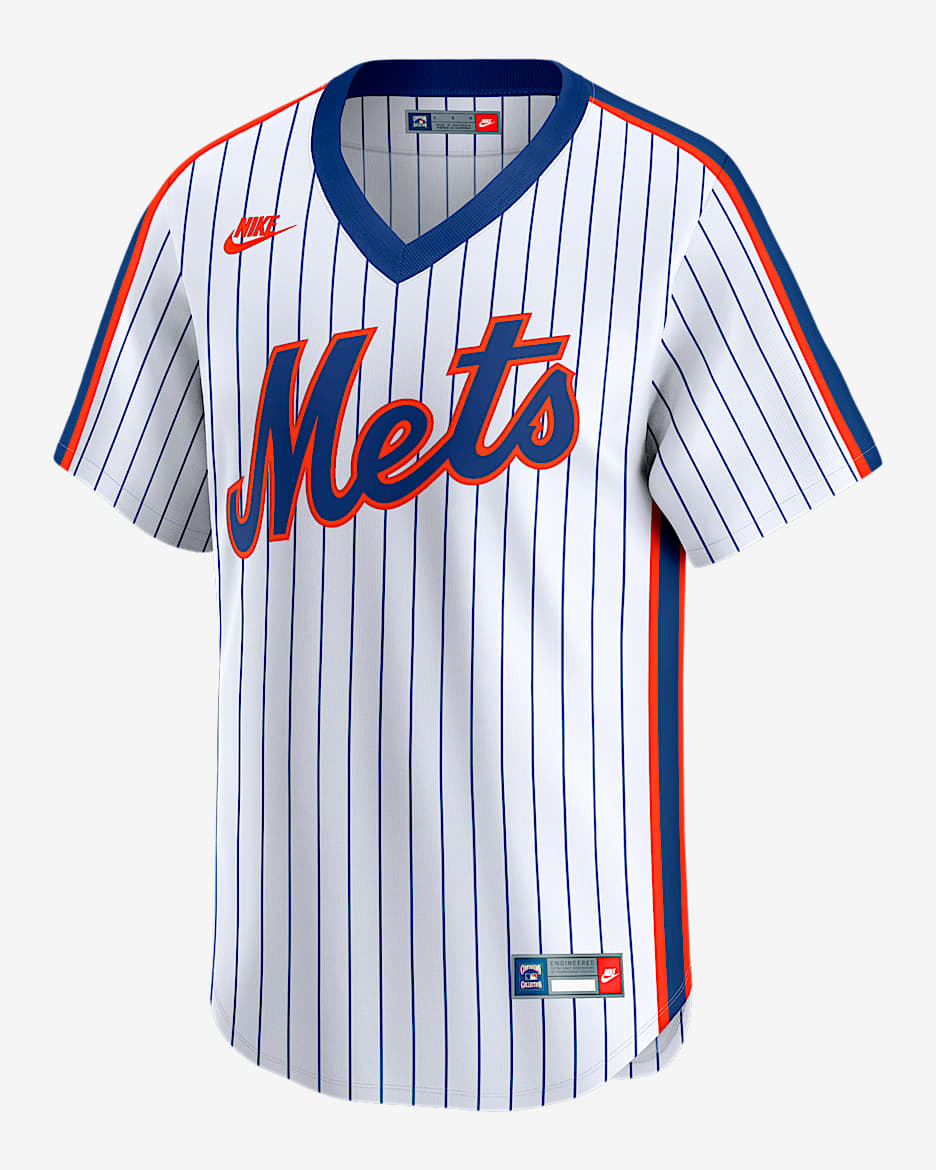 New York Mets Cooperstown Men's Nike Dri-FIT ADV MLB Limited Jersey - White
