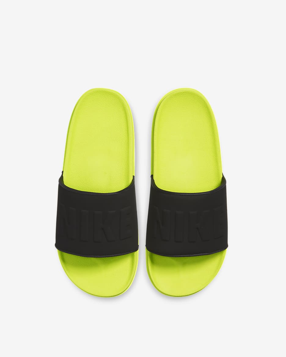 Nike Offcourt Men's Slides - Volt/Black/Black