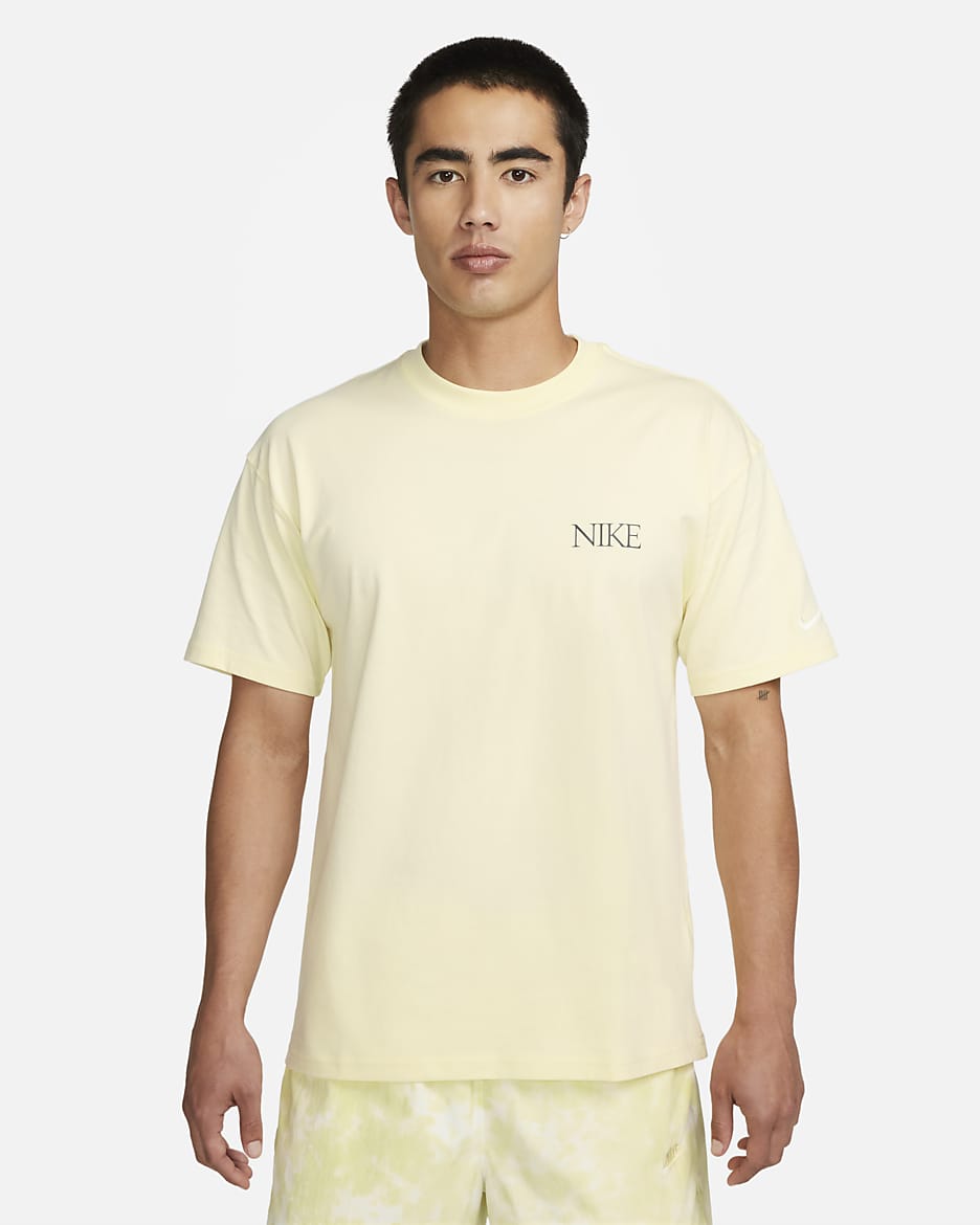 Nike Sportswear Max90 Men's T-Shirt - Alabaster/Black