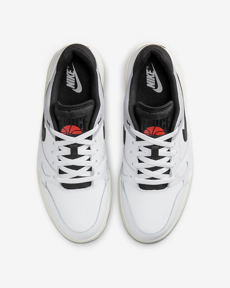 Calzado para hombre Nike Full Force Low - Blanco/Peltre/Vela/Negro