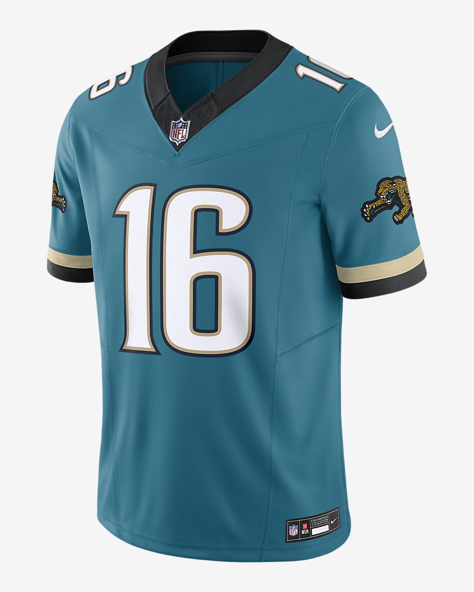 Trevor Lawrence Jacksonville Jaguars Men's Nike Dri-FIT NFL Limited Football Jersey - Teal