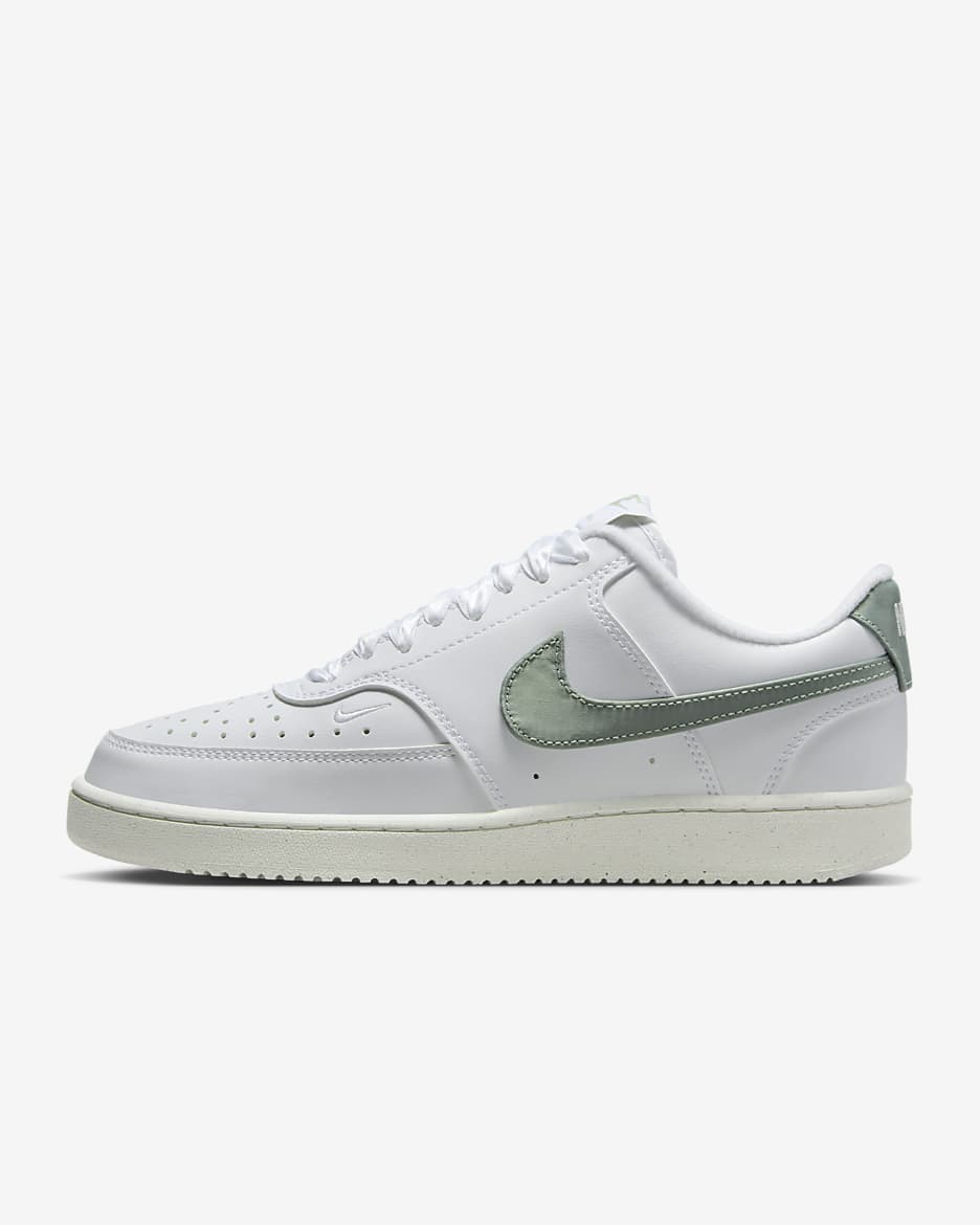 Nike Court Vision Low Next Nature Women's Shoes - White/Sail/Jade Horizon