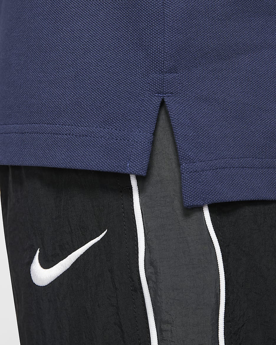 Nike Sportswear Men's Polo - Midnight Navy/White
