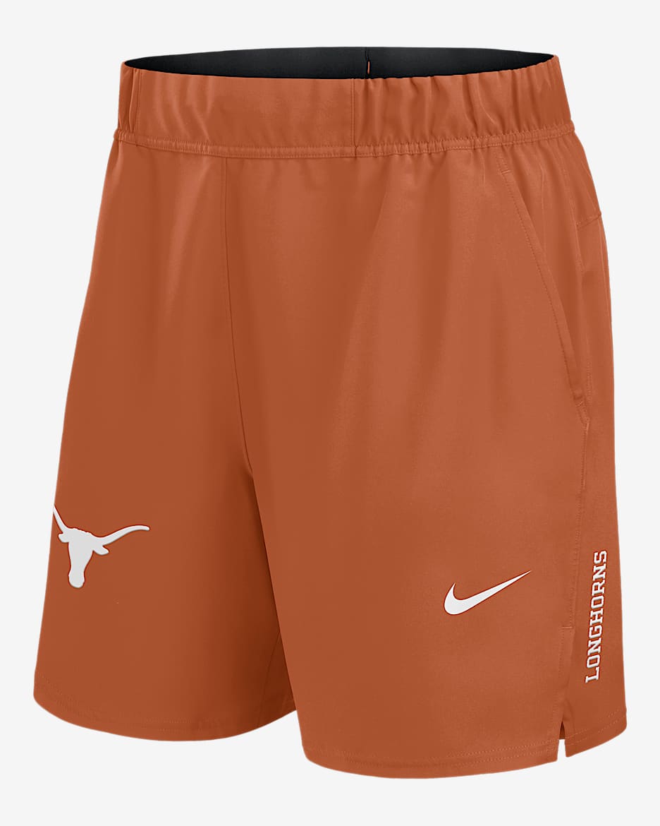 Texas Primetime Victory Primary Logo Men’s Nike Dri-FIT College Shorts - Burnt Orange
