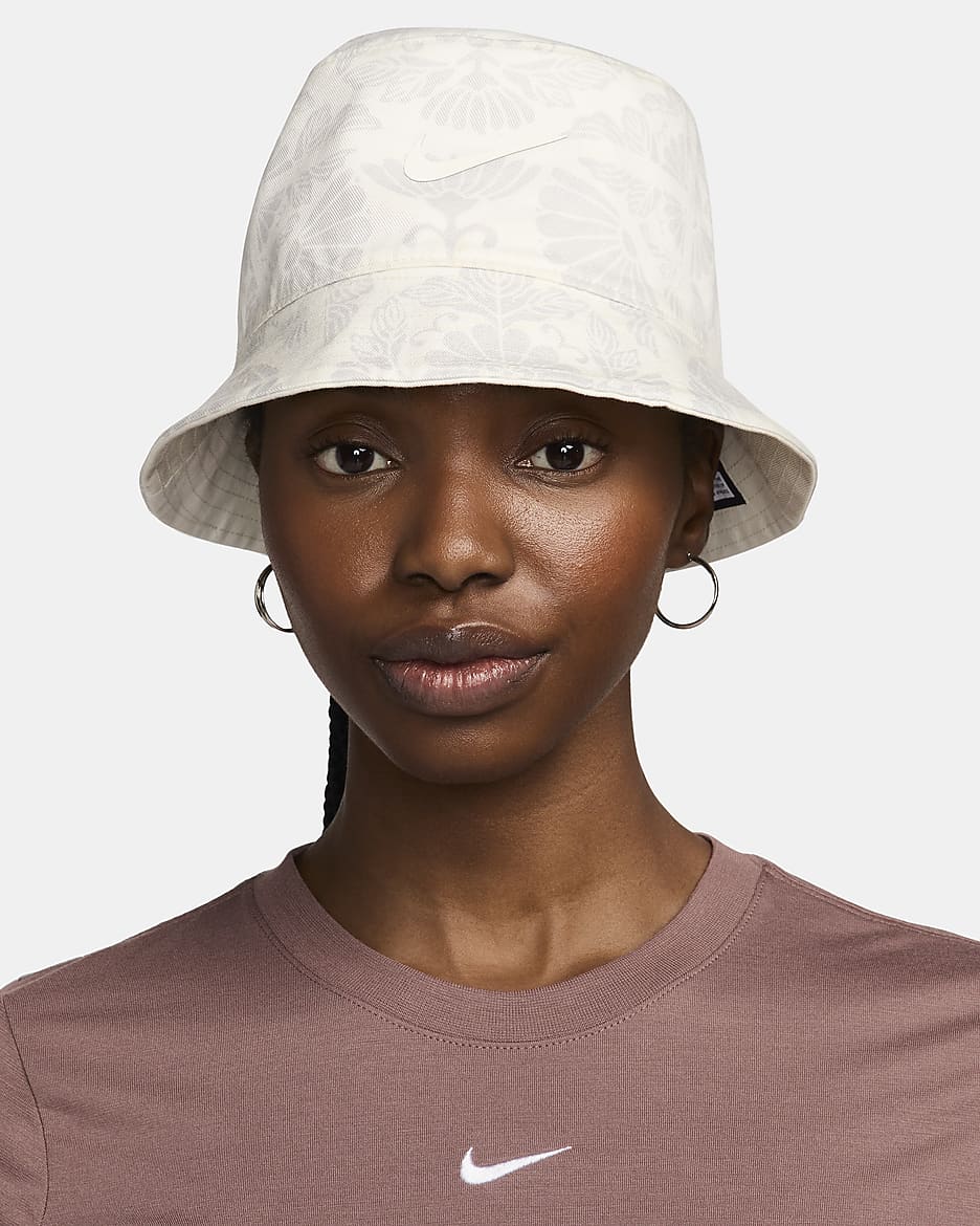 Nike Apex Reversible Bucket Hat - Sail/Black