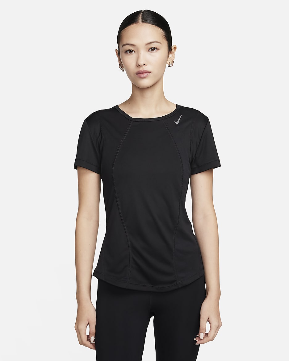 Nike Fast Women's Dri-FIT Short-Sleeve Running Top - Black