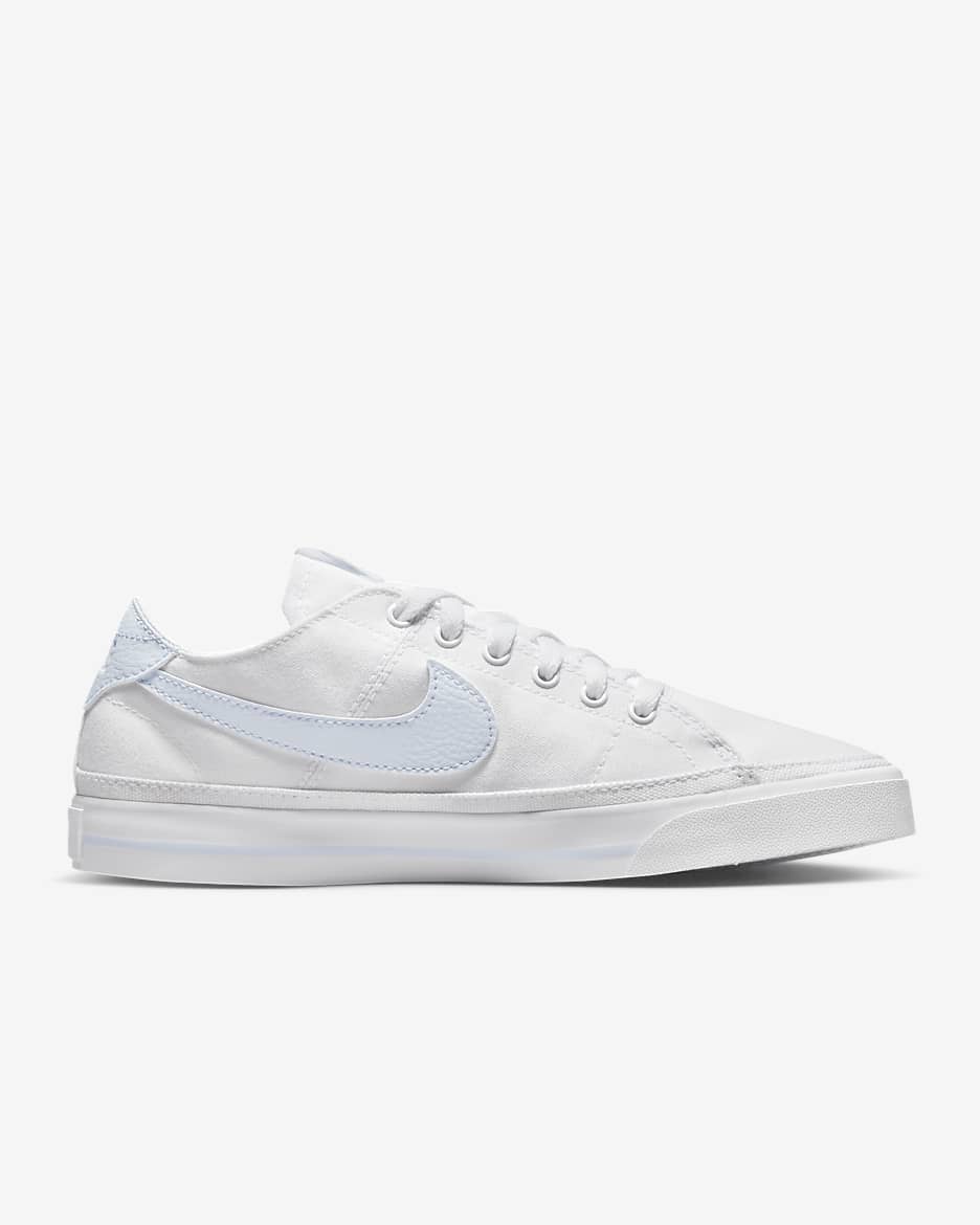 NikeCourt Legacy Canvas Women's Shoes - White/Football Grey