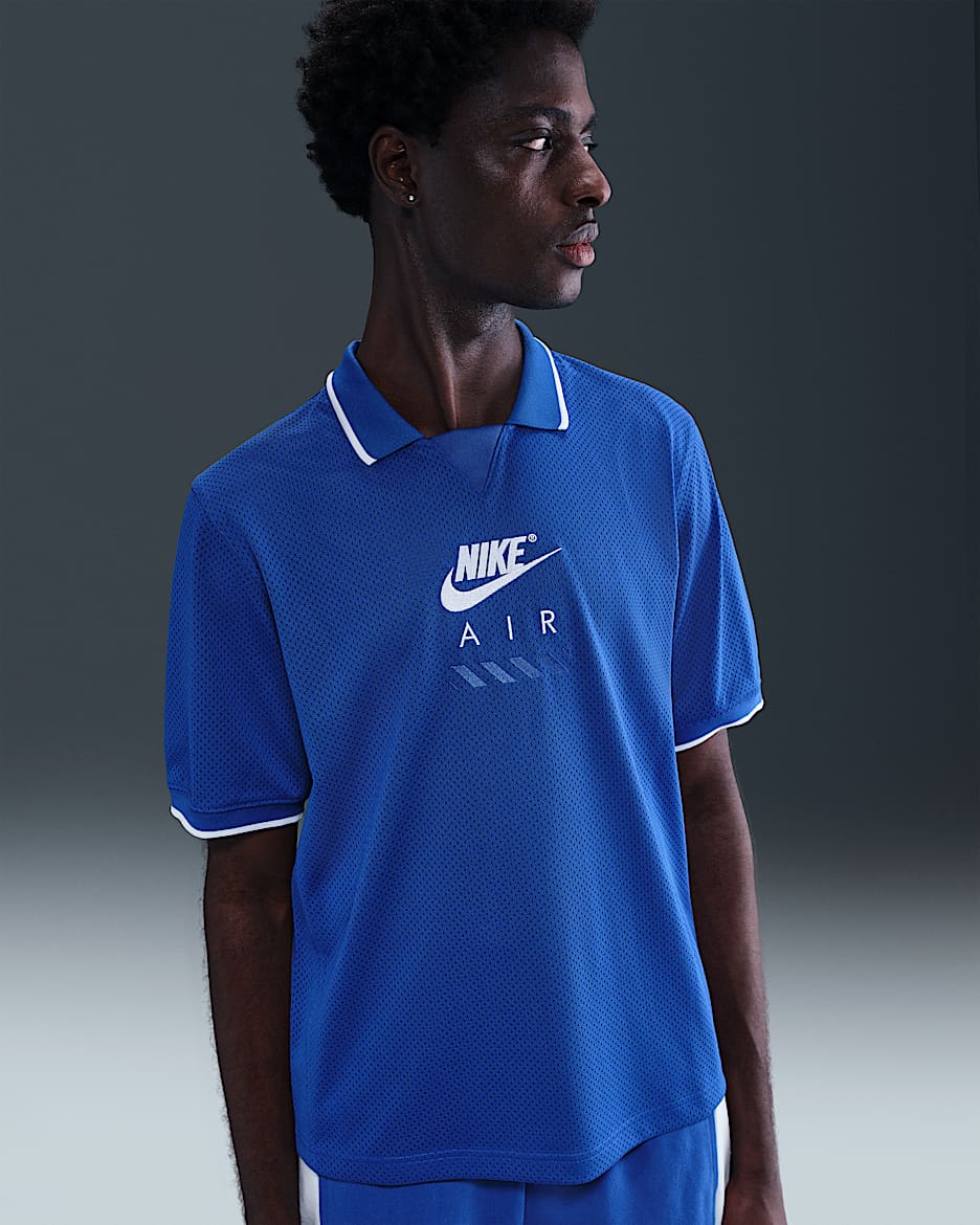 Nike Air Men's Soccer Jersey - Game Royal/White