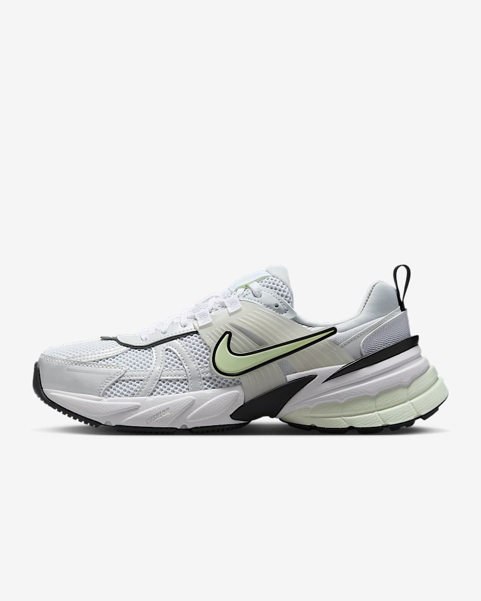 Nike V2K Run Women's Shoes - White/Pure Platinum/Summit White/Volt Tint